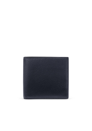 Smythson 8 Card Slot Wallet In Ludlow In Navy