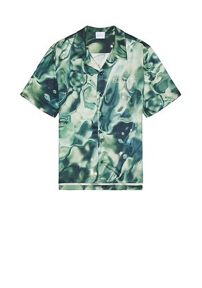 Blue Sky Inn Shirt in Green Water - Green. Size L (also in ).