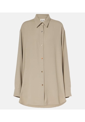 Tove Rumer wool-blend shirt