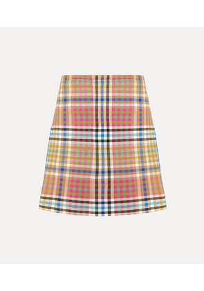 Vivienne Westwood Mini Kilt Heather Check 38 Women