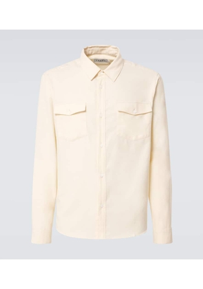 Frame Cotton and wool shirt