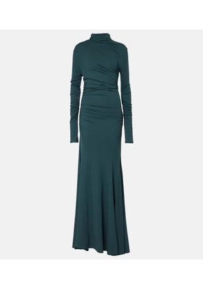 Tove Africa crepe jersey maxi dress