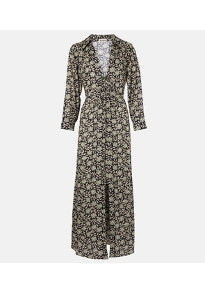 Rixo Franchi floral cotton midi dress