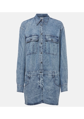 Marant Etoile Palvina denim shirt dress