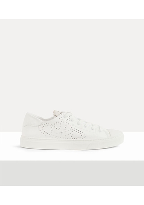 Vivienne Westwood Soft Punch Trainer Leather White 4-37 Women