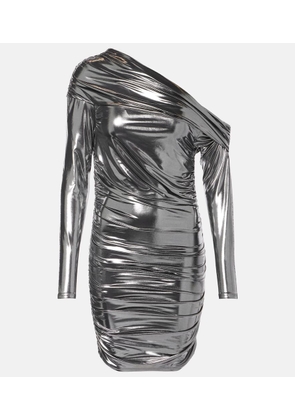 The Sei One-shoulder jersey minidress