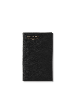 Smythson 2026 Sporting Weekly Diary In Panama In Black