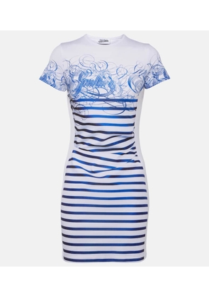 Jean Paul Gaultier Printed minidress