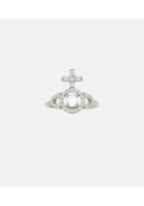 Vivienne Westwood Olympia Ring Silver Unisex