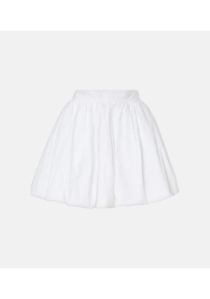 Patou Cotton miniskirt