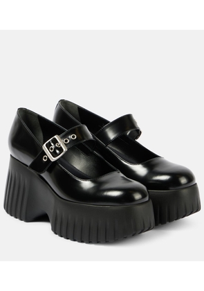 Hogan Janeiro patent leather pumps