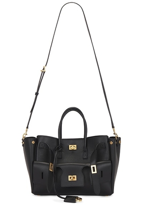 Balenciaga Bel Air Small Carry All Bag in Black - Black. Size all.