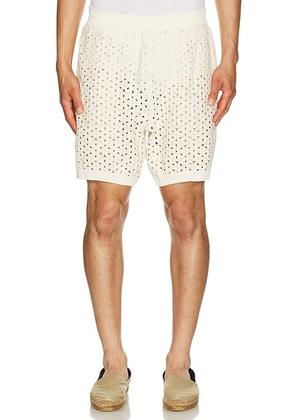 Agua Bendita Maury Short in Grey - Grey. Size L (also in M, S).