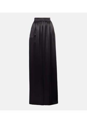 Dolce&Gabbana Silk satin maxi skirt