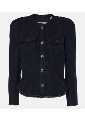 Marant Etoile Nelly wool-blend jacket