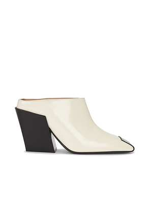 Bottega Veneta Mule Pump in Sea Salt & White - White. Size 36 (also in 37, 38, 40).