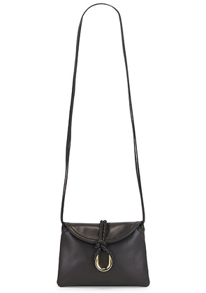 Bottega Veneta Baby Liberta Bag in Fondant & Muse Brass - Chocolate. Size all.