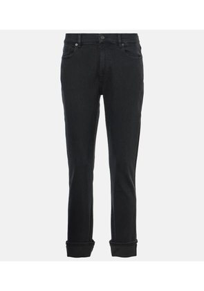 7 For All Mankind Relaxed Skinny low-rise skinny jeans