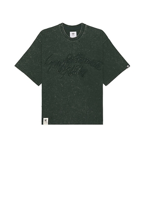 Adidas by Song for the Mute Wash Tee in Shadow Green - Dark Green. Size L (also in ).
