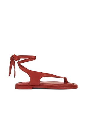 A.EMERY Heidi Sandal in Cherry - Red. Size 35 (also in 37).