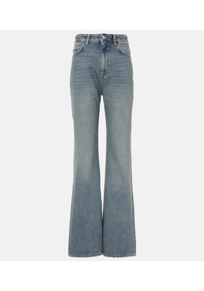 Balenciaga Mid-rise flared jeans