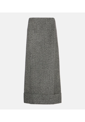 Prada Wool midi skirt