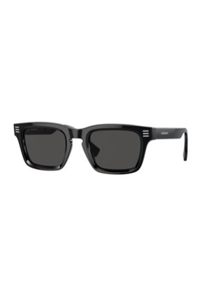 Burberry Dark Grey Rectangular Mens Sunglasses BE4403F 300187 51