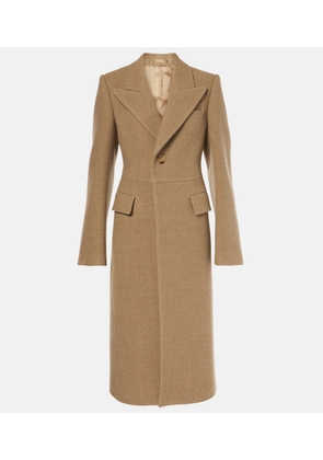Burberry Single-breasted wool coat
