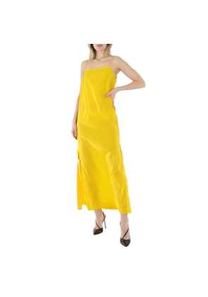 Artica Arbox Long Yellow Slip Dress, Size X-Small