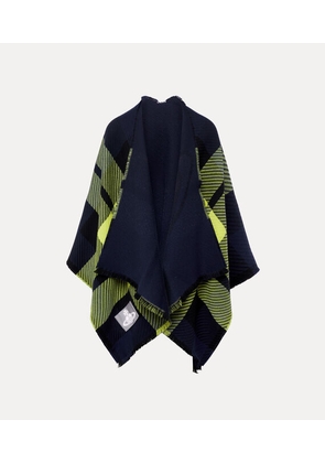 Vivienne Westwood Tartan Poncho Rtw Tartan Moonshine-tartan Os-u Unisex
