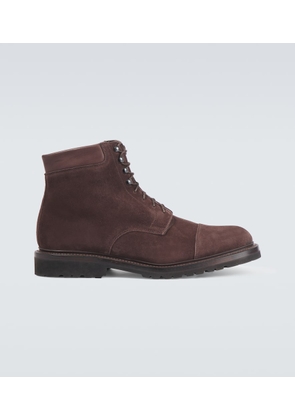 George Cleverley Taron II suede lace-up boots