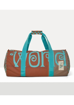 Vivienne Westwood Worlds End Gym Bag Cotton Canvas