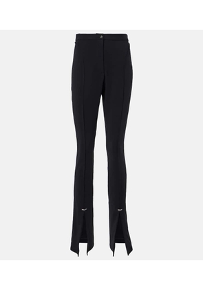Mugler High-rise slim pants