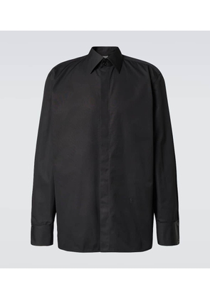 Saint Laurent Cassandre cotton poplin shirt