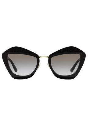 Miu Miu Gray Gradient Butterfly Ladies Sunglasses 0MU 01XS 06F0A767