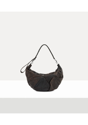 Vivienne Westwood Agnes Small Shoulder Bag Leather Dark-brown