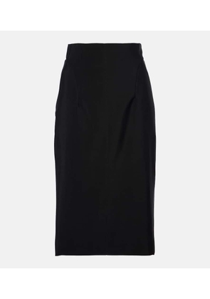 Mugler Cutout pencil skirt