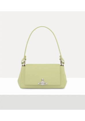 Vivienne Westwood Hazel Medium Handbag Pu Smooth Pastel-green