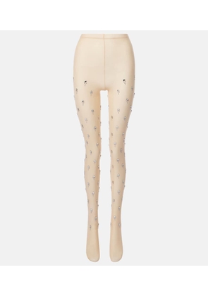 Rabanne Embellished tights