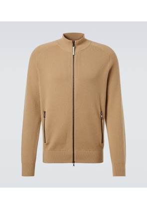 Bogner Dexter wool and cashmere zip-up sweater