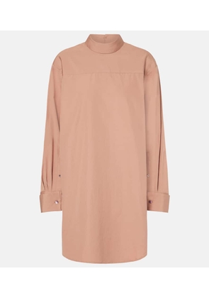 Dries Van Noten High-neck cotton blouse