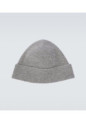 Zegna Ribbed-knit cashmere beanie