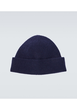 Zegna Ribbed-knit cashmere beanie