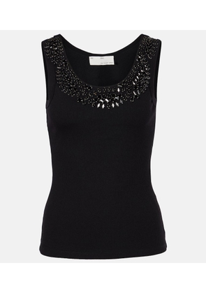 Xu Zhi Laurel embellished tank top