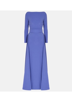 Solace London Shayla crepe gown