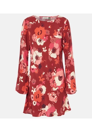 Rixo Ridley floral minidress