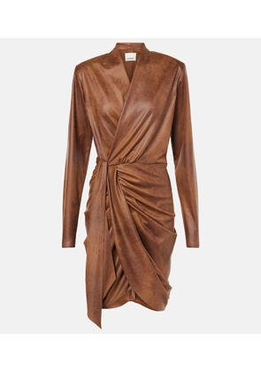 Isabel Marant Aleora draped wrap dress