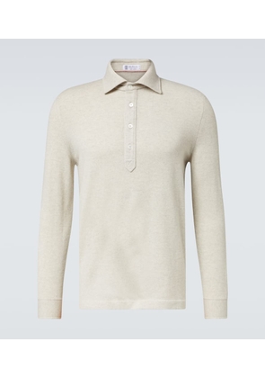 Brunello Cucinelli Cashmere polo sweater