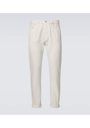 Brunello Cucinelli High-rise straight jeans
