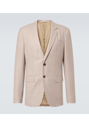 Gabriela Hearst Irving wool and cashmere flannel suit jacket